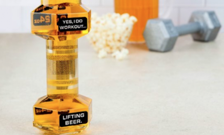 Dumbbell Glass